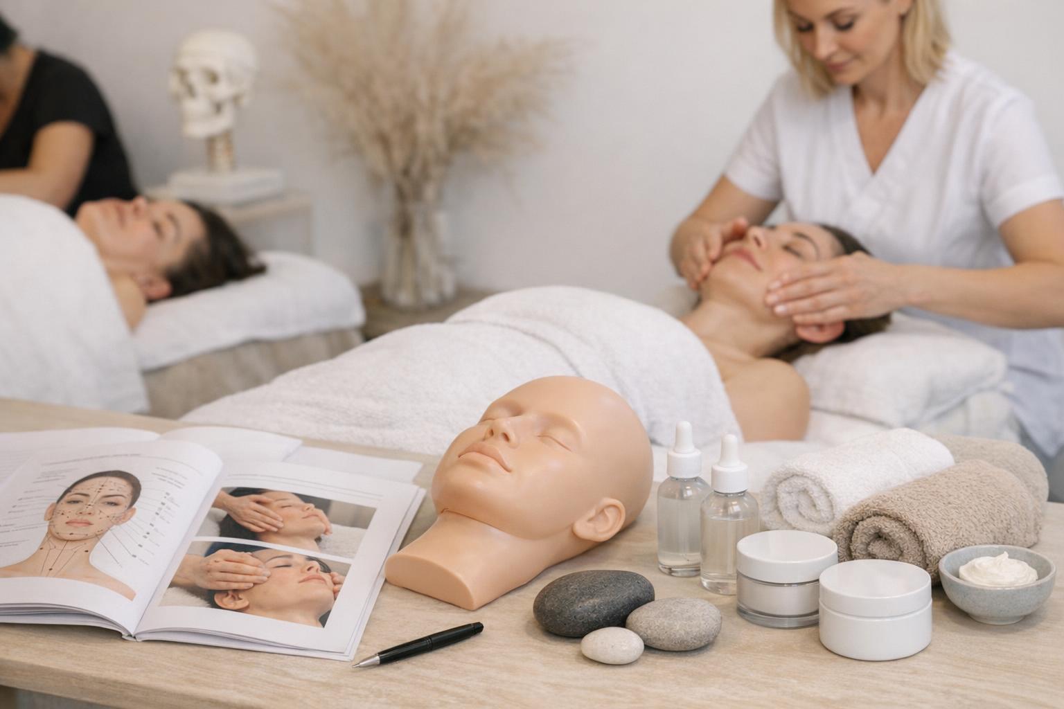 Zdjęcie materiałów szkoleniowych i ćwiczeń praktycznych podczas kursu Physiokobido